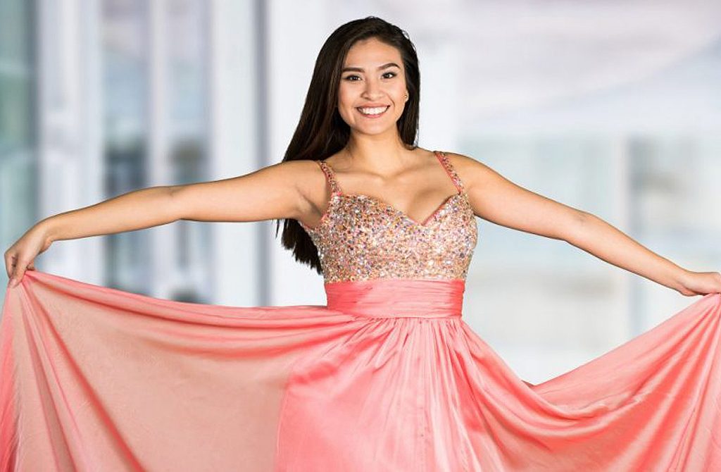 Teenage Girl Quinceañera