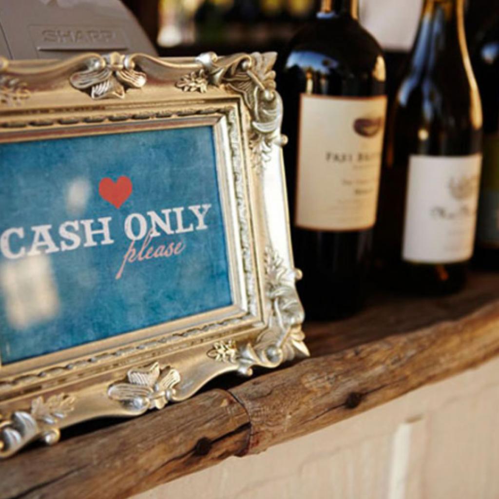 Planning A Wedding - Cash Bar