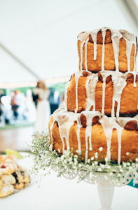 Cinnamon Roll Wedding Cake