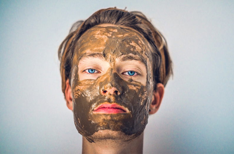 Wedding Makeup - Woman Wearing Mud Mask