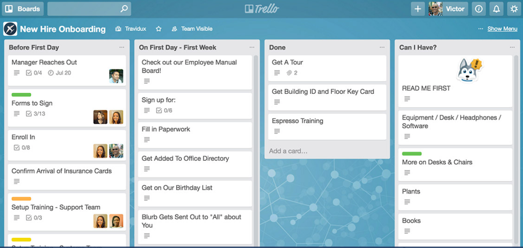 Best Wedding Websites - Trello