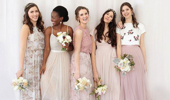 Wedding Dress Traditions - Women Wearing Mix And Match Dresses